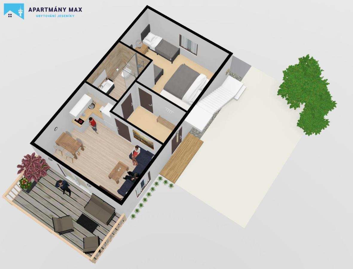 Apartmany Max Vaclavov u Bruntalu Exterior photo