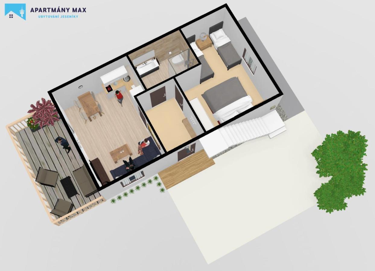 Apartmany Max Vaclavov u Bruntalu Exterior photo